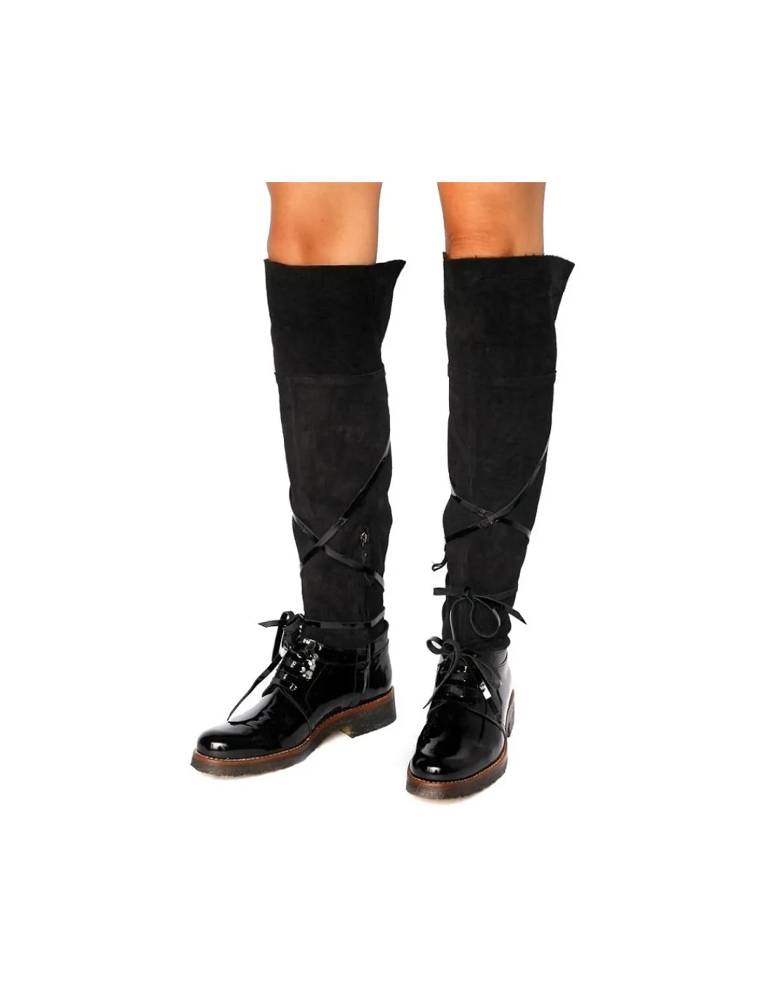 c_doux__kozaki_muszkieter_2.webp Damskie C.doux c. DOUX kozaki, muszkieterki z naturalnej skory zamszowej i lakierowanej na krepie