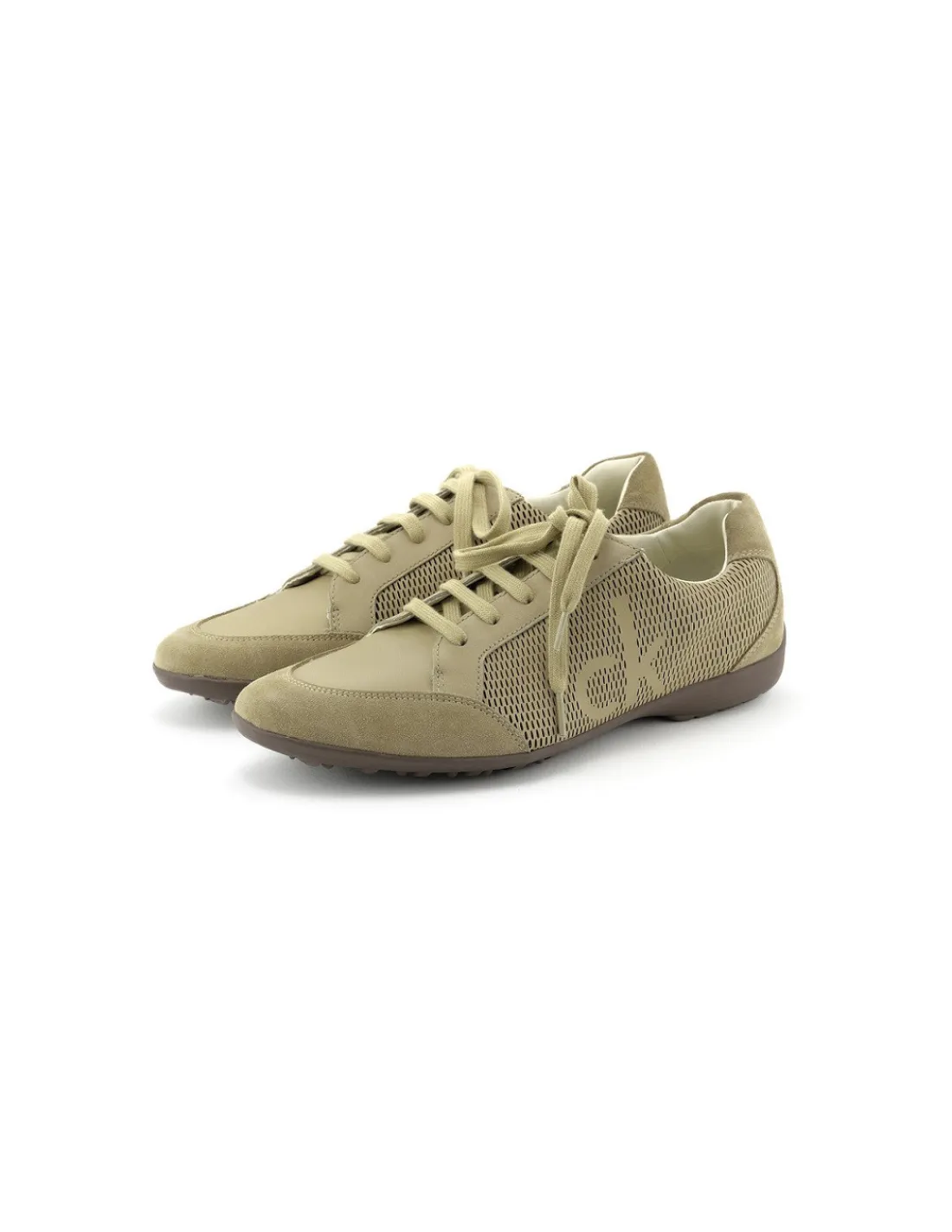 calvin_klein__sneakers_ci_3.webp Męskie Calvin Klein sneakers, city casual letnie polbuty ze skory nubuk z azurem i logo CK