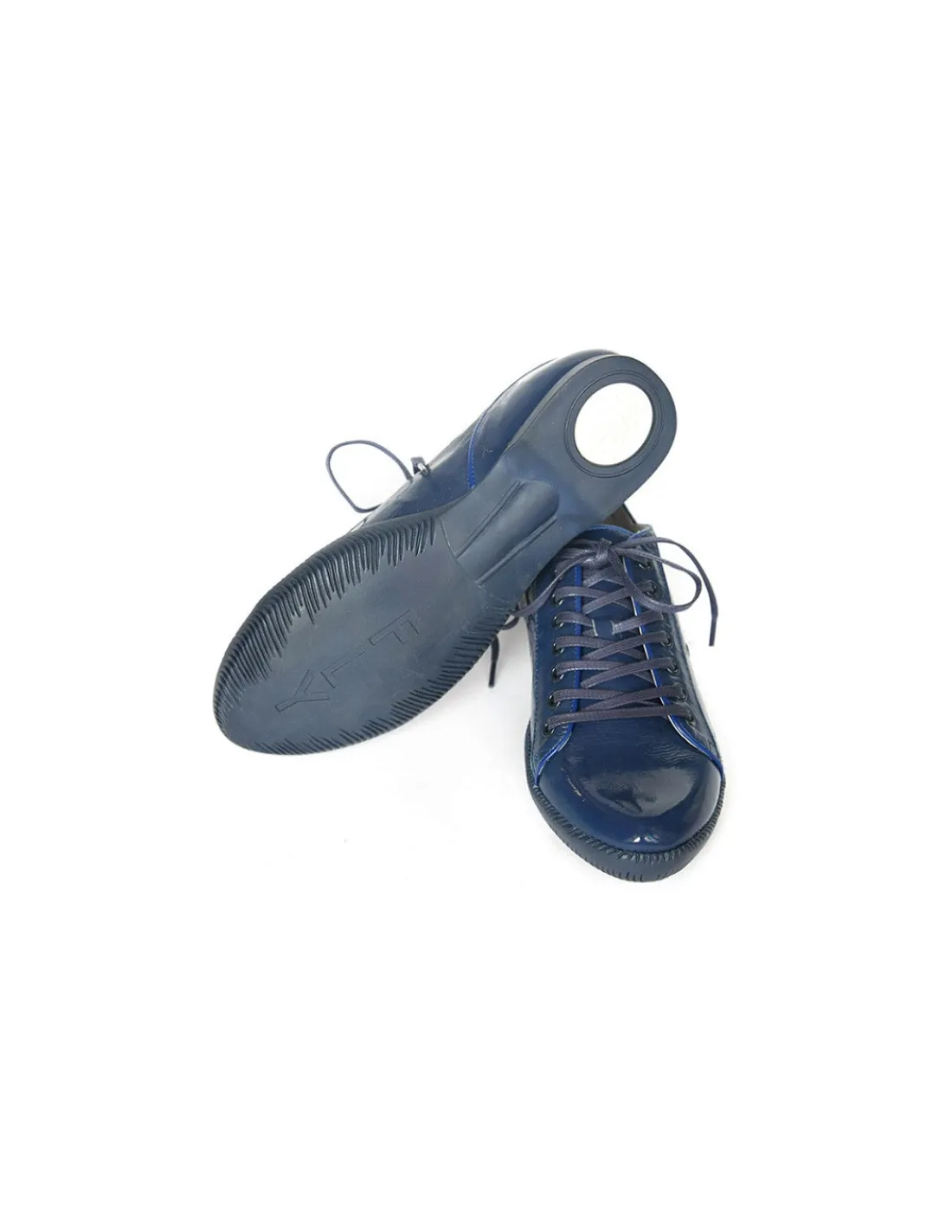 fly_london_sneakers_niebi_2.webp Męskie Fly London sneakers niebieskie skorzane lakierowane i sznurowane