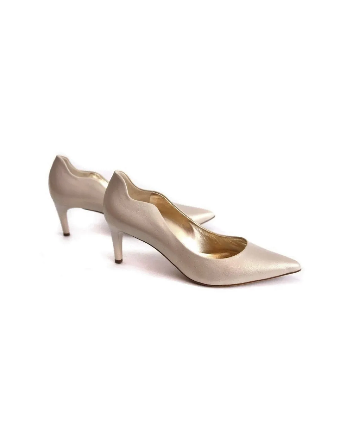 hogl_czolenka_perlowa_sko_2.webp Damskie HOGL czolenka, perlowa skora ecru na zgrabnych obcasach