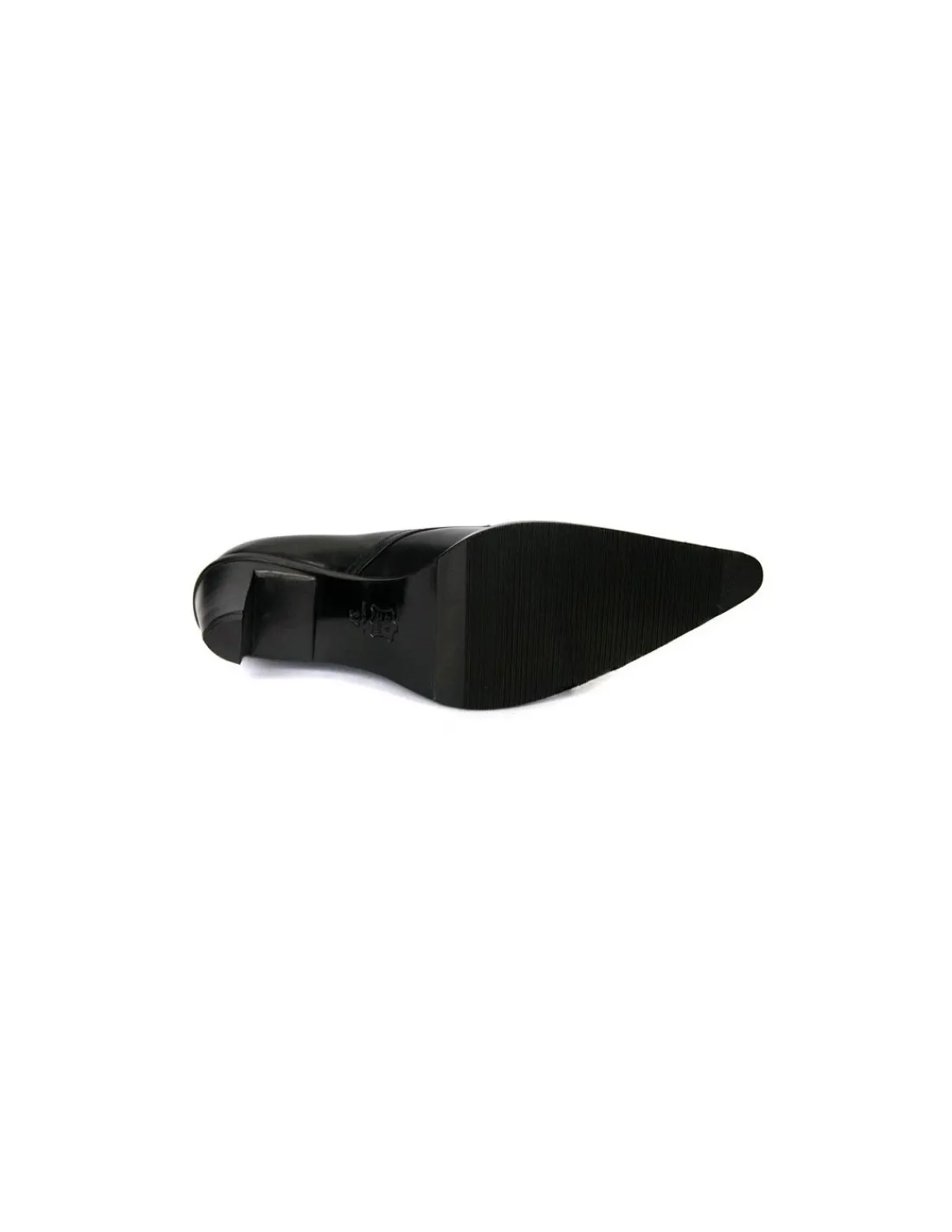 maurizio_marioni___trzewi_3.webp Damskie MAURIZIO MARIONI trzewiki ocieplane welna z czarnej skory, stabilne obcasy