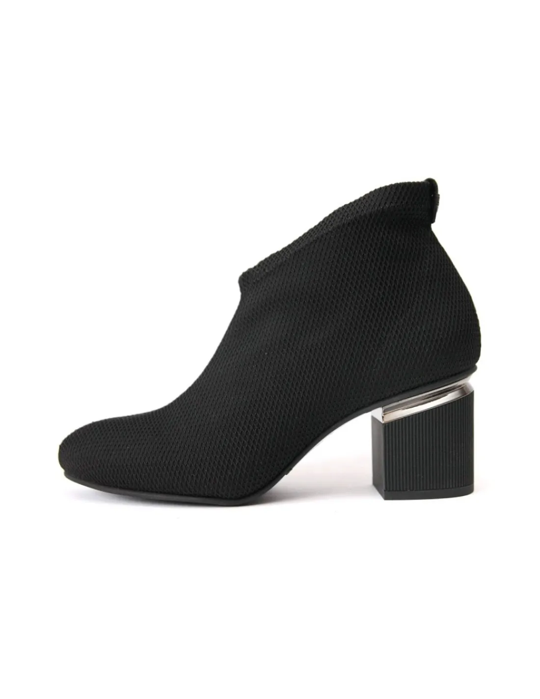 Damskie Pedro Miralles botki wsuwane zgrabne, wodoodporny stretch i stabilne obcasy