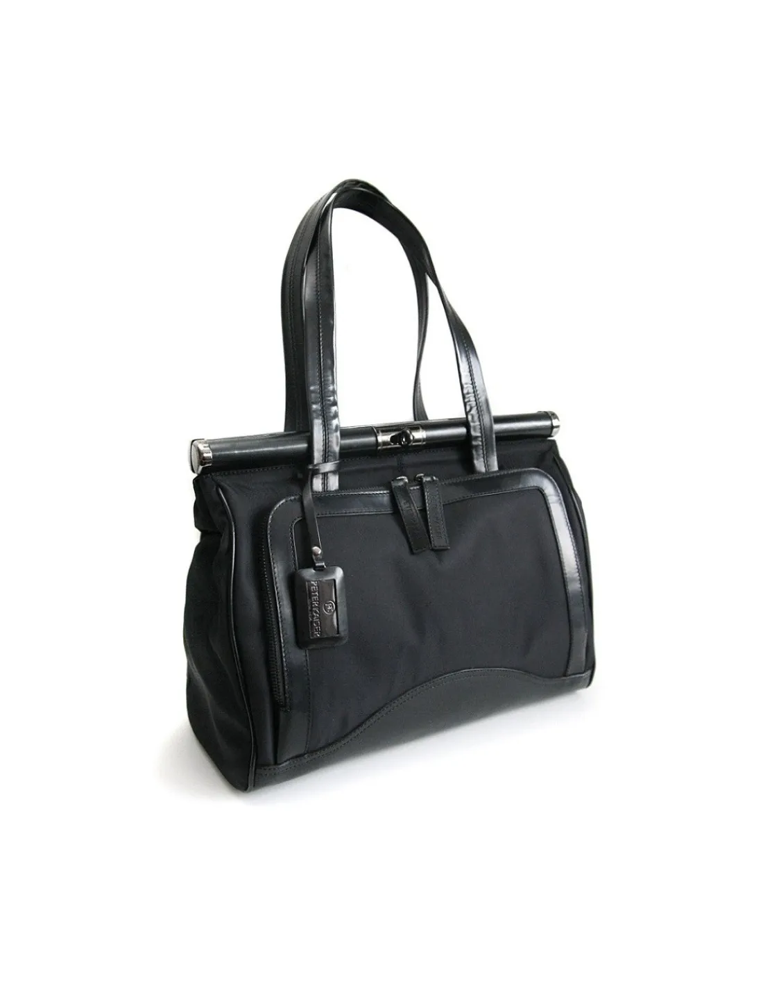 Peter Kaiser torebka biznesowa pakowna, lekka, na ramie , nylon i skora