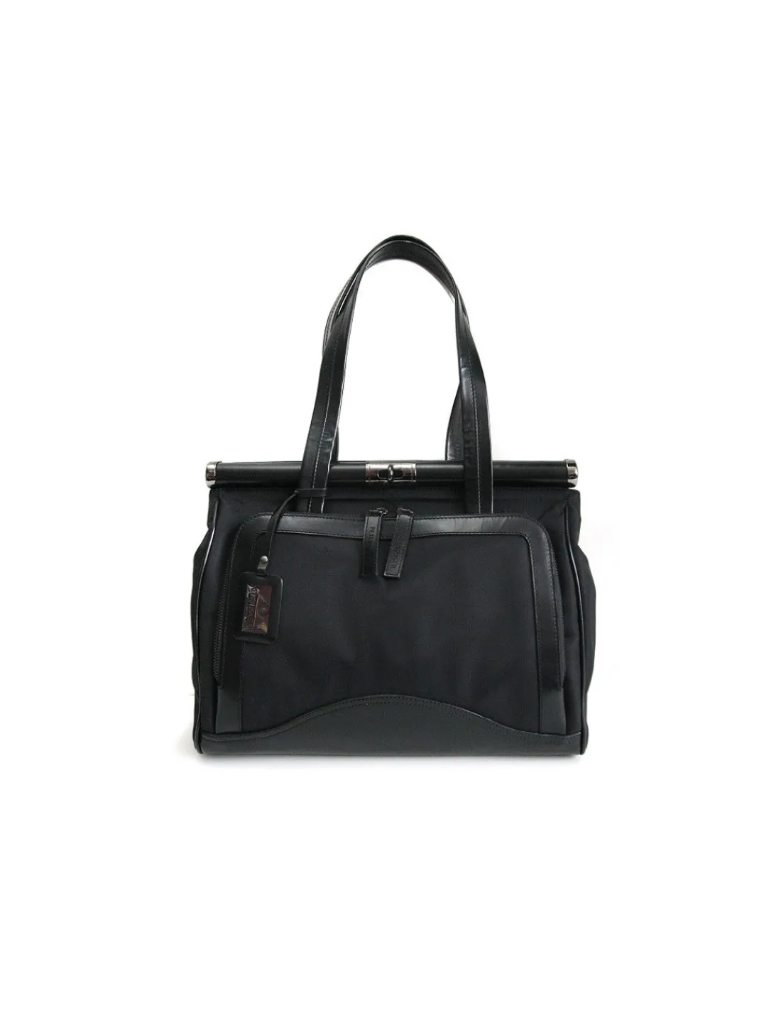 Peter Kaiser torebka biznesowa pakowna, lekka, na ramie , nylon i skora