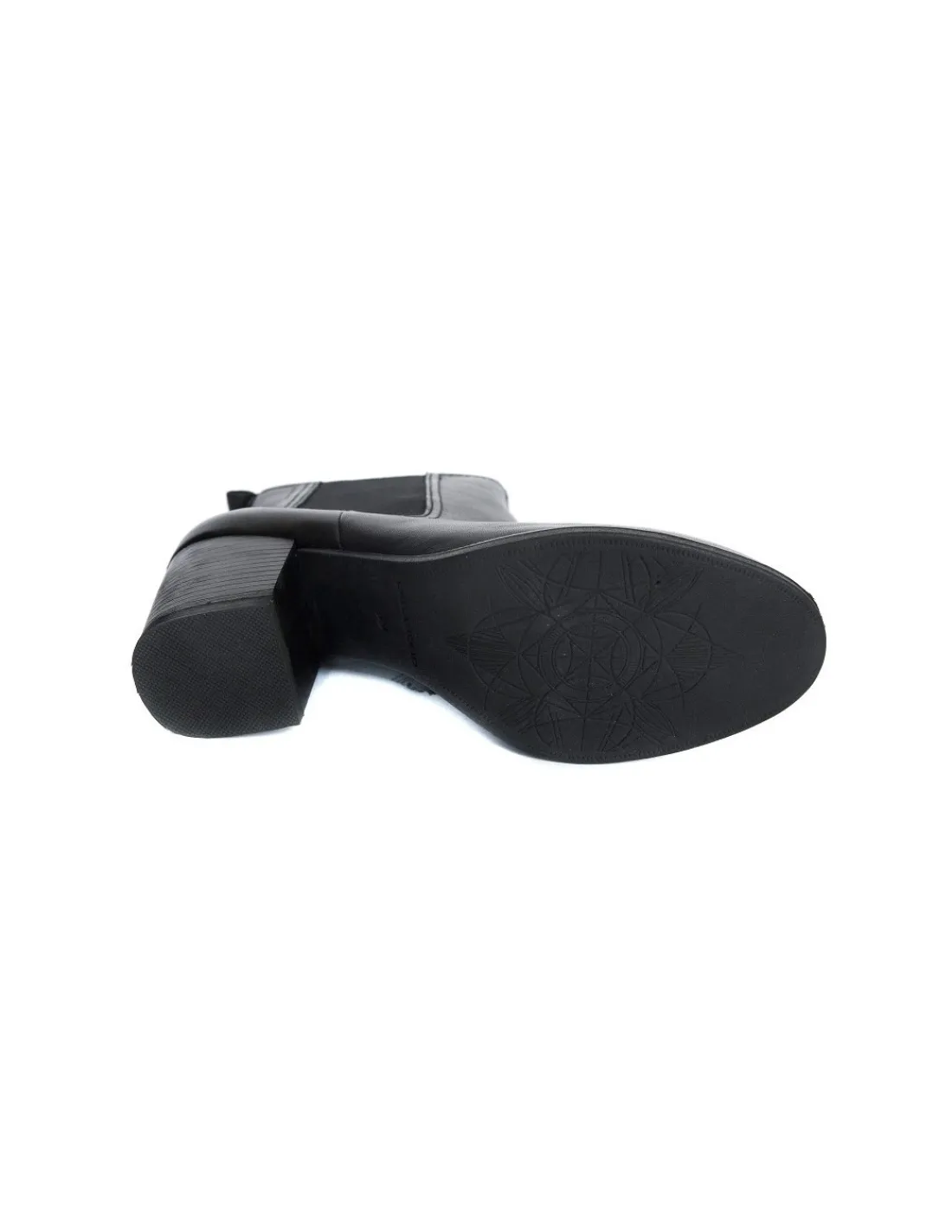 vagabond__botki_sztyblety_5.webp Damskie Vagabond botki, sztyblety z naturalnej czarnej skory na wygodnych stabilnych obcasach